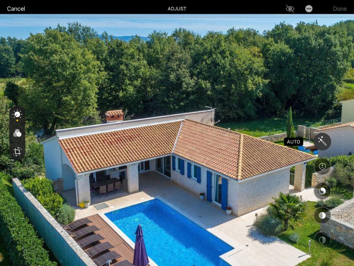 Villa Blanca With A Heated Private Pool Ruzici  ภายนอก รูปภาพ